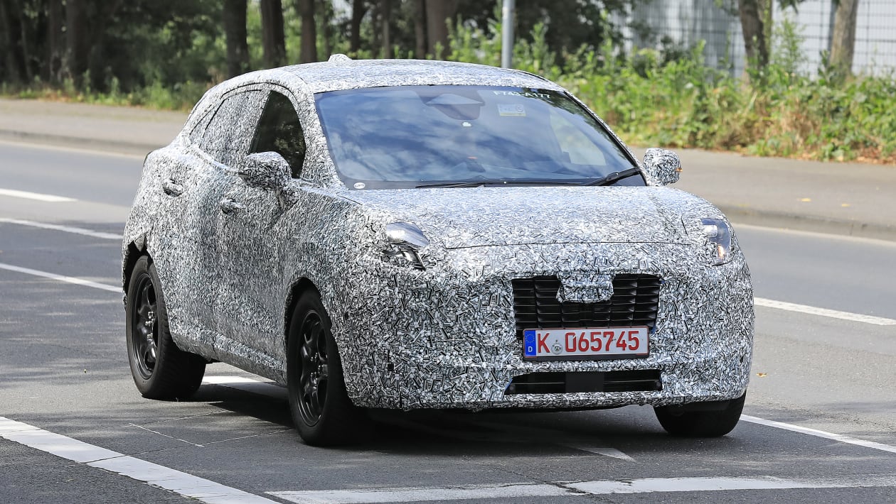 New 2024 Ford Puma facelift spied testing once again pictures Auto